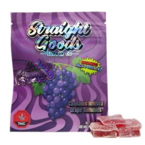 Straight Goods Edibles – Juicy Grape (500mg THC) buy weed online buy bulkcheapweed