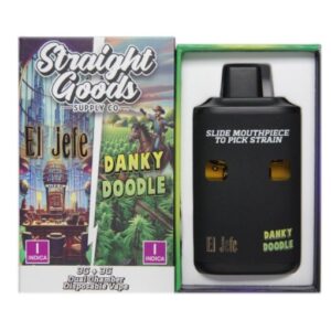 Straight Goods LCD Screen Dual Chamber Vape – El Jefe + Danky Doodle (3 Grams + 3 Grams) buy weed online buy bulkcheapweed