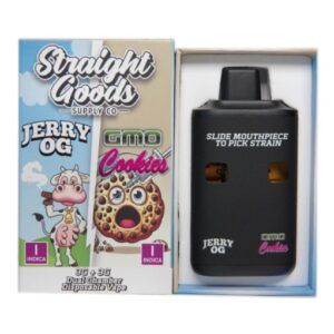 Straight Goods LCD Screen Dual Chamber Vape – Jerry OG + GMO Cookies (3 Grams + 3 Grams) buy weed online buy bulkcheapweed