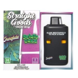 Straight Goods LCD Screen Dual Chamber Vape – Junglato + Gelato Cake (3 Grams + 3 Grams) buy weed online buy bulkcheapweed