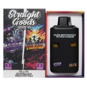 Straight Goods LCD Screen Dual Chamber Vape – Space Dawg + Violator (3 Grams + 3 Grams) buy weed online buy bulkcheapweed