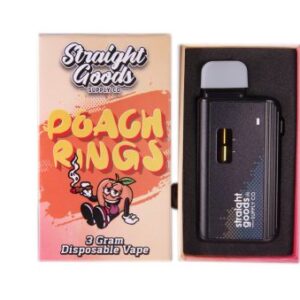 Straight Goods Supply Co. Disposable Pen (3G) – Peach Ringz buy weed online buy bulkcheapweed