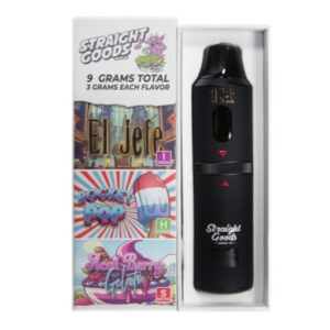 Straight Goods Triple Chamber Vape – El Jefe + Rocket Pops + Acai Berry Gelato (3 Grams + 3 Grams + 3 Gram) buy weed online buy bulkcheapweed