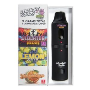 Straight Goods Triple Chamber Vape – Violator Kush + Lemon Berry + Tangielope (3 Grams + 3 Grams + 3 Gram) buy weed online buy bulkcheapweed