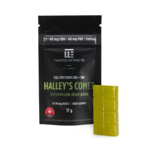 Twisted Extracts Watermelon Halley’s Comet Jelly Bomb (40mg THC + 40mg CBD) buy weed online buy bulkcheapweed