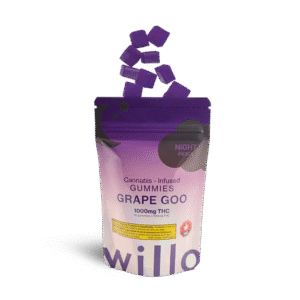 Willo 1000mg THC Grape Goo (Night) Gummies buy weed online buy bulkcheapweed
