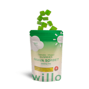 Willo 1000mg THC Guava Sorbet (Day) Gummies buy weed online buy bulkcheapweed