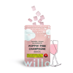 Willo 200mg THC Pink Champagne (Day) Gummies buy weed online buy bulkcheapweed