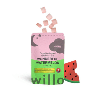 Willo 200mg THC Wonderful Watermelon (Night) Gummies buy weed online buy bulkcheapweed