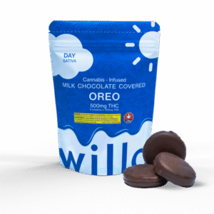 Willo 500mg THC Milk Chocolate Covered Oreo – (Day) buy weed online buy bulkcheapweed