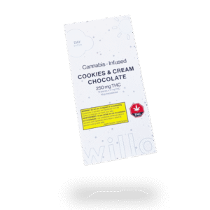 Willo – 250mg THC Cookies & Cream Chocolate (Day) buy weed online buy bulkcheapweed