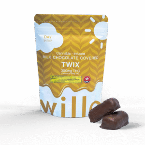 Willo – 300mg THC Milk Chocolate Crunch Twix – (Day) buy weed online buy bulkcheapweed