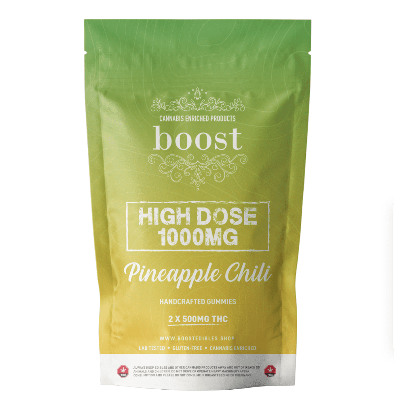 Boost Edibles High Dose Pineapple Chilli Gummies (1000mg THC) Boost Edibles High Dose Pineapple Chilli Gummies (1000mg THC) buy weed online buy bulkcheapweed