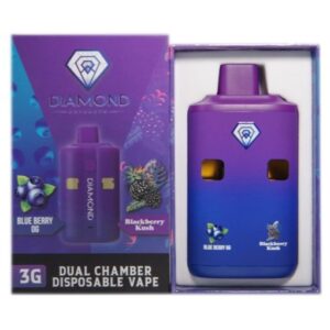 Diamond Concentrates Dual Chamber Vape – Blueberry OG + Blackberry Kush (3 Grams + 3 Grams) buy weed online buy bulkcheapweed