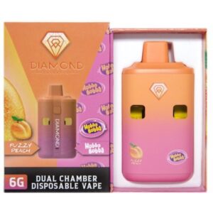 Diamond Concentrates Dual Chamber Vape – Fuzzy Peach + Hubba Bubba (3 Grams + 3 Grams) buy weed online buy bulkcheapweed
