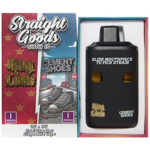 Straight Goods Dual Chamber Vape – King Louis x Cement Shoes (3 Grams + 3 Grams) Straight Goods Dual Chamber Vape – King Louis x Cement Shoes (3 Grams + 3 Grams) buy weed online buy bulkcheapweed