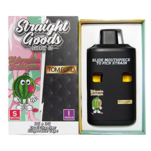 Straight Goods Dual Chamber Vape – Watermelon Bubblegum + Tom Ford (3 Grams + 3 Grams) Straight Goods Dual Chamber Vape – Watermelon Bubblegum + Tom Ford (3 Grams + 3 Grams) buy weed online buy bulkcheapweed