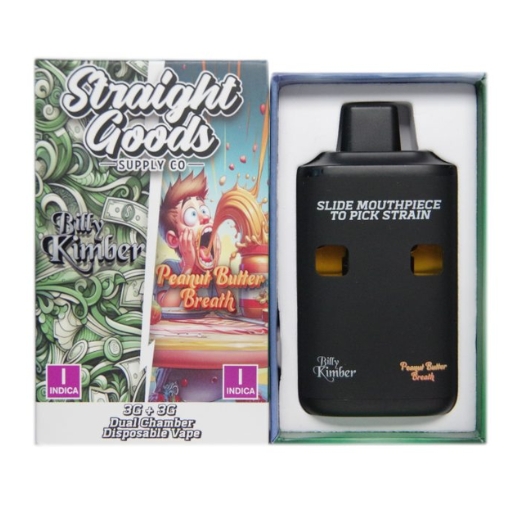 Straight Goods LCD Screen Dual Chamber Vape – Billy Kimber + Peanut Butter Breath (3 Grams + 3 Grams) Straight Goods LCD Screen Dual Chamber Vape – Billy Kimber + Peanut Butter Breath (3 Grams + 3 Grams) buy weed online buy bulkcheapweed