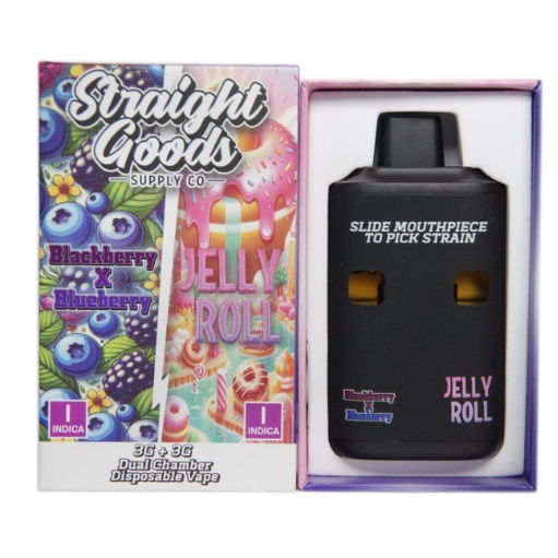 Straight Goods LCD Screen Dual Chamber Vape – Blackberry X Blueberry + Jelly Roll (3 Grams + 3 Grams) Straight Goods LCD Screen Dual Chamber Vape – Blackberry X Blueberry + Jelly Roll (3 Grams + 3 Grams) buy weed online buy bulkcheapweed