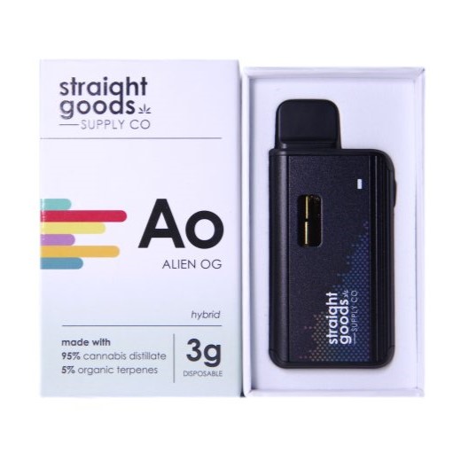 Straight Goods Supply Co. Disposable Pen (3G) – Alien OG Straight Goods Supply Co. Disposable Pen (3G) – Alien OG buy weed online buy bulkcheapweed