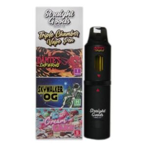 Straight Goods Triple Chamber Vape – Dante’s Inferno + Skywalker OG + Ice Cream Cake (3 Grams + 3 Grams + 3 Gram) buy weed online buy bulkcheapweed