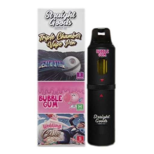 Straight Goods Triple Chamber Vape – Death Star + Bubble Gum + Wedding Cake (3 Grams + 3 Grams + 3 Gram) Straight Goods Triple Chamber Vape – Death Star + Bubble Gum + Wedding Cake (3 Grams + 3 Grams + 3 Gram) buy weed online buy bulkcheapweed